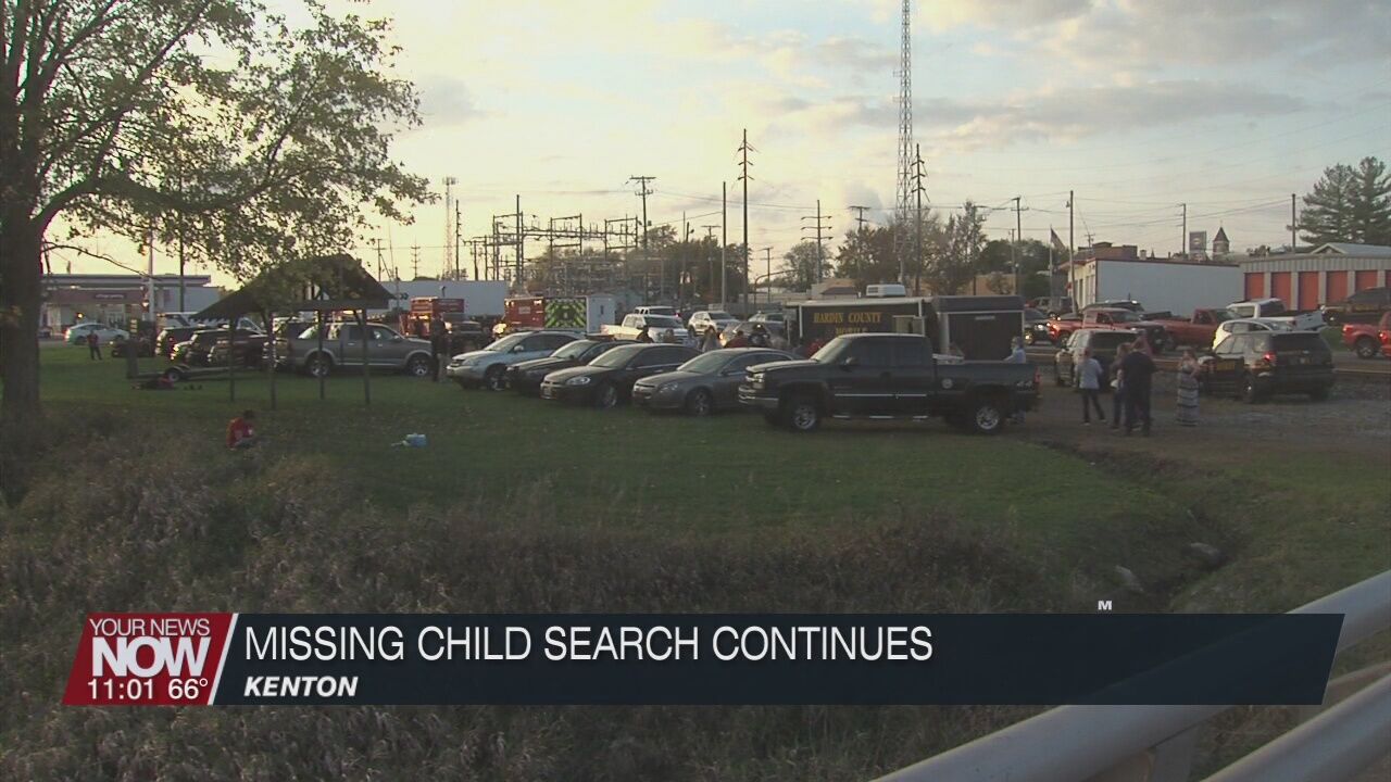 Search for missing boy continues in Kenton